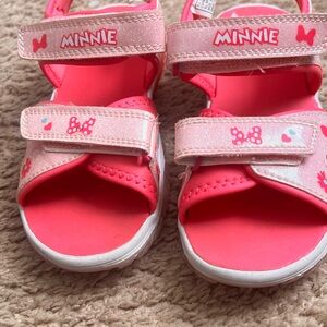Disney Minnie Pink Kids Sandals